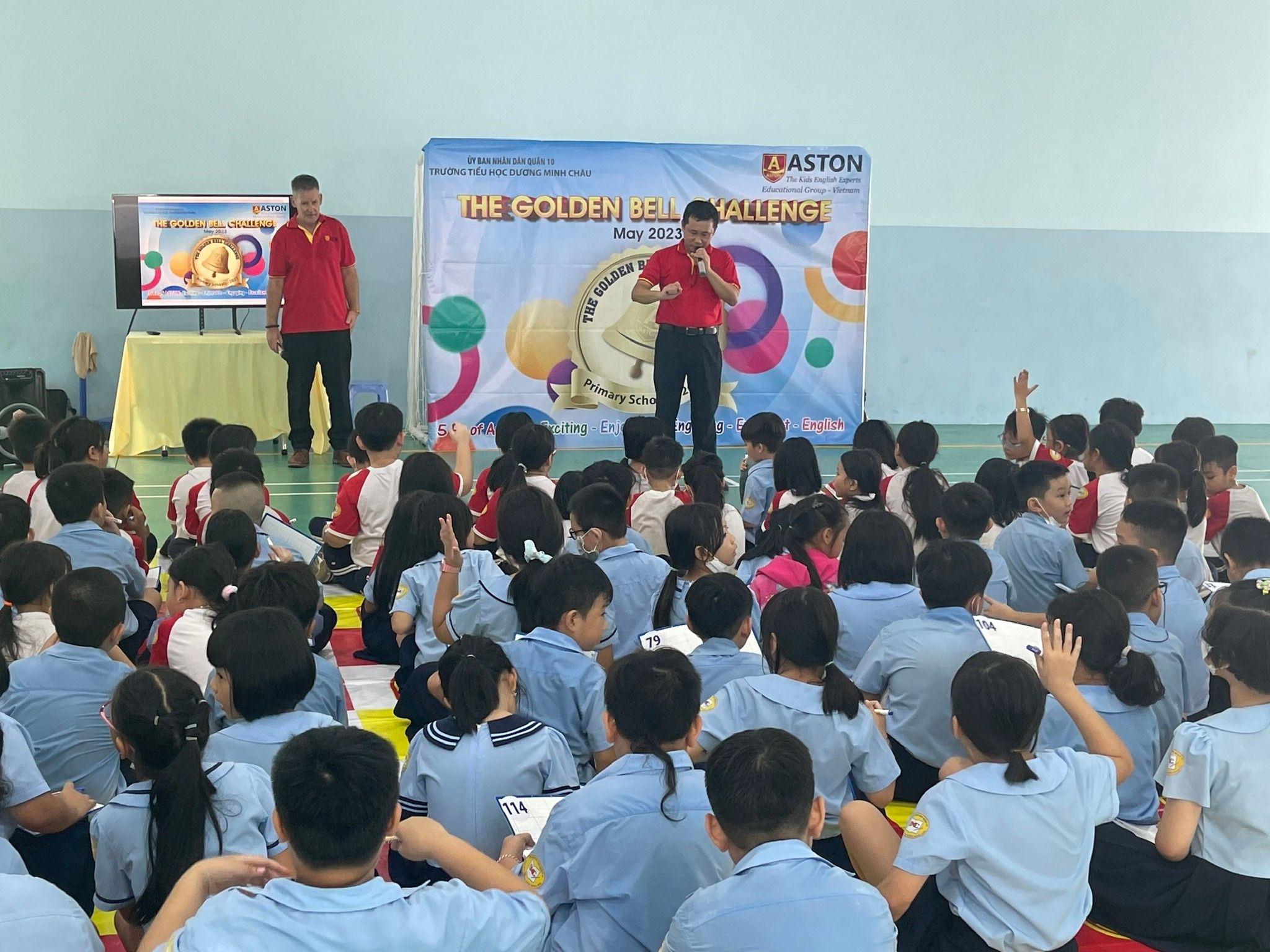 Chương trình Rung Chuông Vàng Trường tiểu học Dương Minh Châu tháng 5-2023